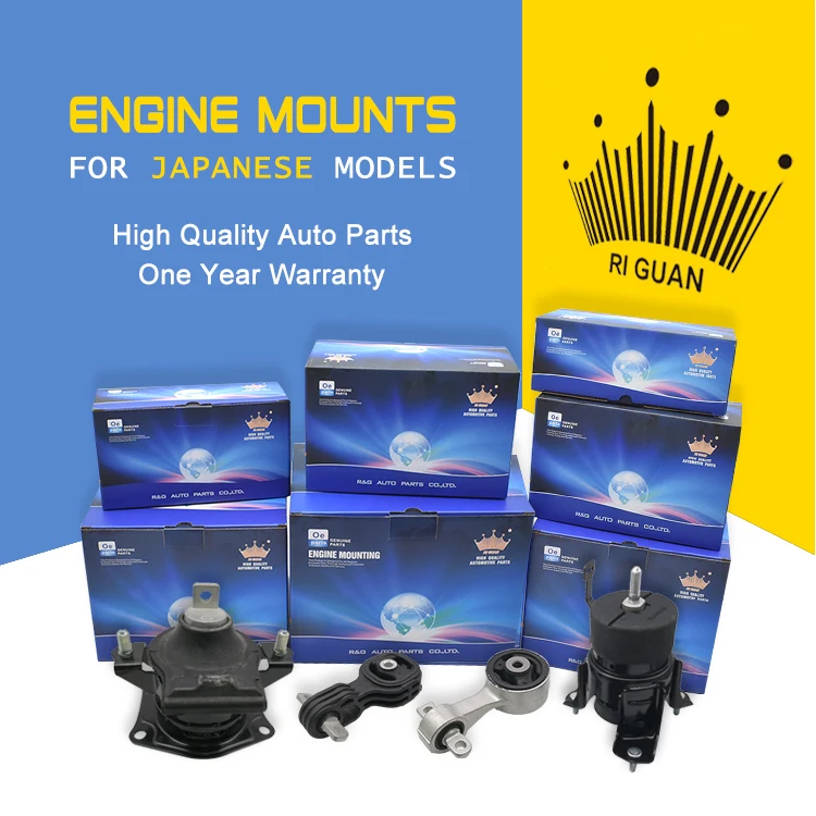 Wholesale Full Set Engine Mounting for TOYOTA Noah Voxy AZR65 2.0L 2001-2007 12306-28071 12371-28080 12361-22090 12305-28080