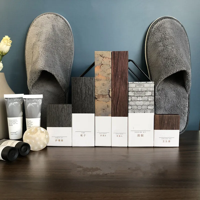 
Custom Packaging Biodegradable Hotel Bathroom Amenities supplies 