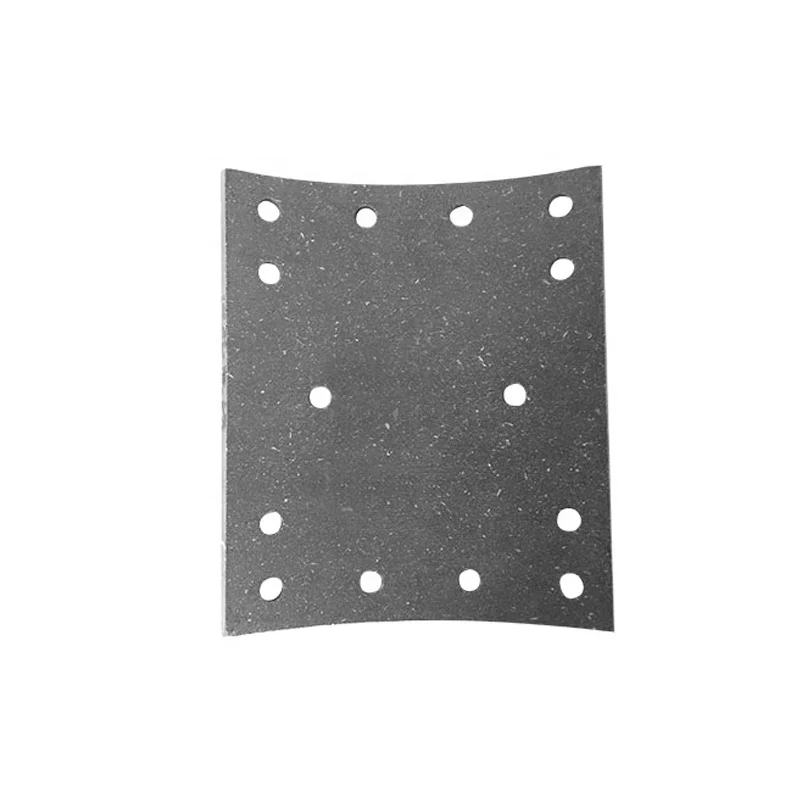 China factory OEM truck brake lining / brake pad 19247 for HOWO with 14 holes WG9231342068 brake liner