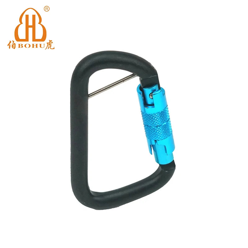 BOHU carabiner climbing locking climbing carabiners with Pin aluminum climbing carabiners