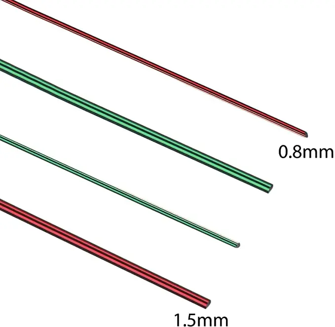 bonsai wire aluminium soft aluminum wire 1mm 1.5mm  2mm aluminium craft making wire