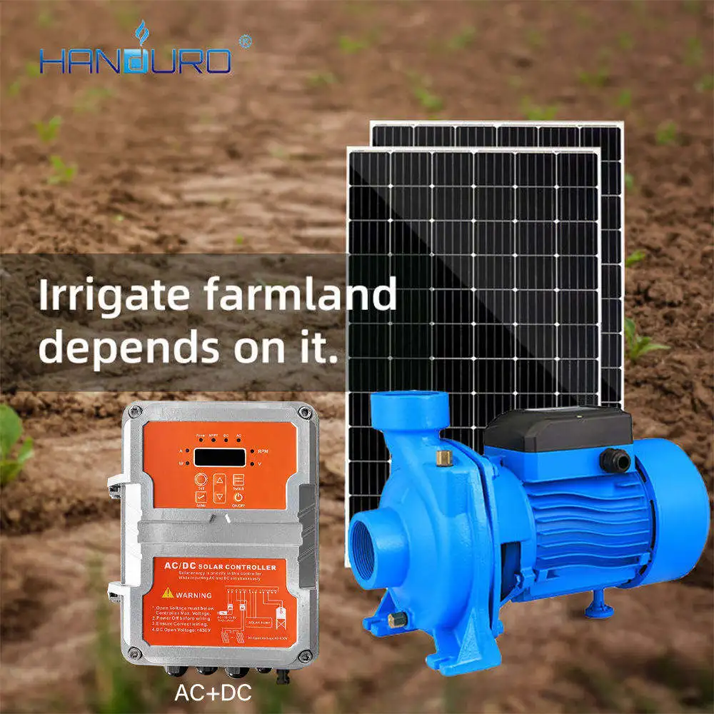 Custom Solar Land Pump 1500w Horizontal High Flow High Pressure Centrifugal Pump