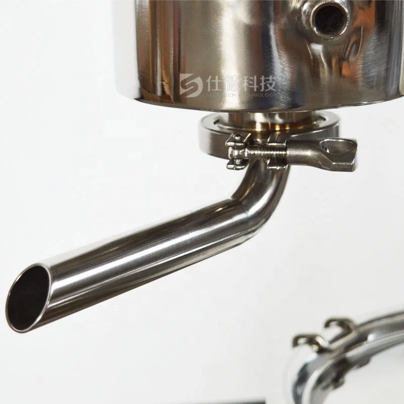 Vacuum Distillation Distillers Wiped Film Molecular Essential Oil Distillation Machine To Extract Essential Oil