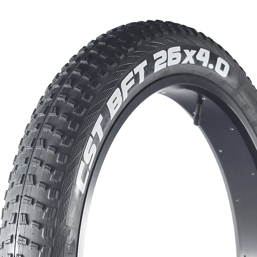 Wholesale 26X4.0 Snowfield Tire Front Rear Wheel Beach Bike Wheel 26 inch Fat Bicycle Tyre 100-559 30PSI