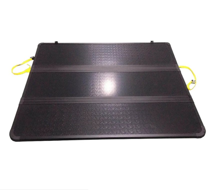 PLEGABLE 3 PARTE LONA  Hard  Aluminum Tri-Folding Tonneau  Cover Hilux with Good Quality for D-MAX AMAROK MAXUS USE