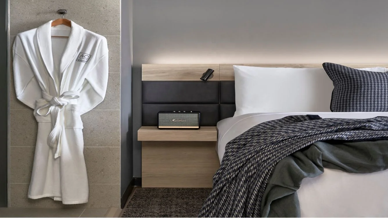 CREATION Hotel Furniture  Australia Melborne Five Star Hotel Bedroom Furniture Double Bed Design Solid Wood Design