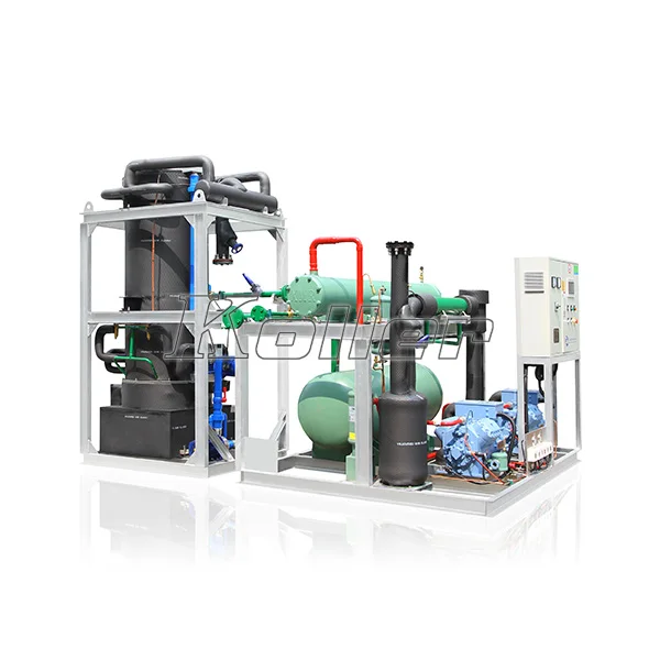 Diseno Planta De Hielo Maquina De Fabrica cion De Hielo Del Tubo 15000 кг, ундия, система холодильника, cion Por Agua Koller