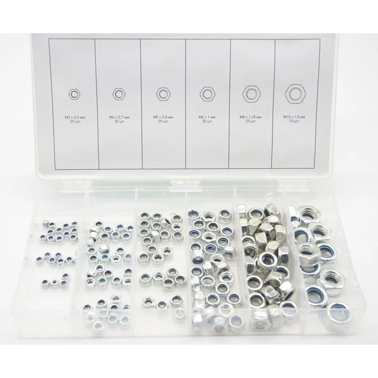 
Factory direct sales high security self locking nut,lock nut 