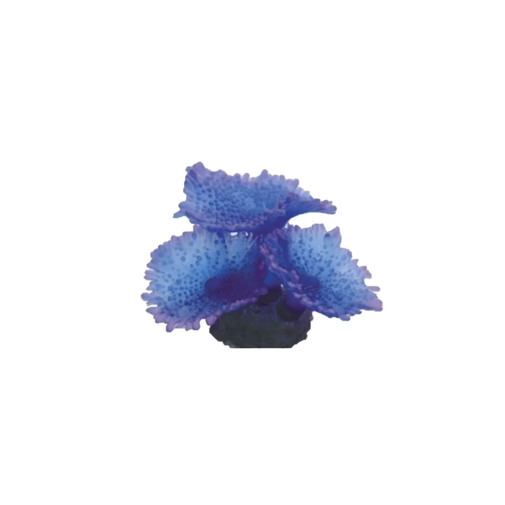 SH 9100S-GD Polyresin & PVC Coral Soft Artificial Aquarium Decorative Ornament for Fish tank