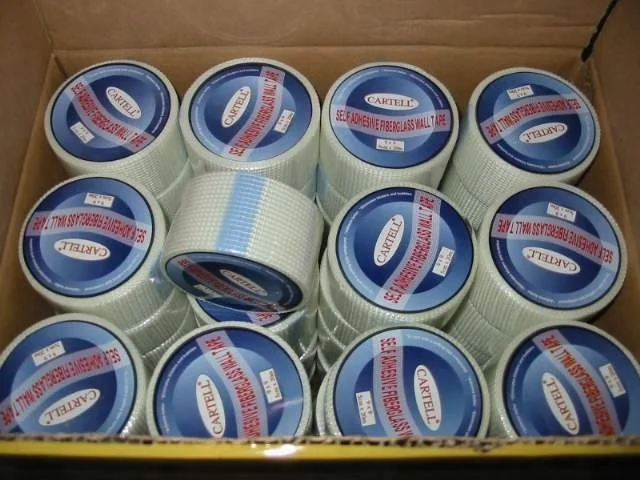 Self Adhesive Fiberglass Tape 65g 9x9mesh
