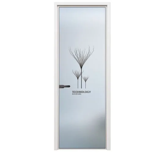 Modern Aluminium Interior Glass Door Bathroom Narrow Frame Waterproof Fiberglass Manual Professional Best Price Shower Door