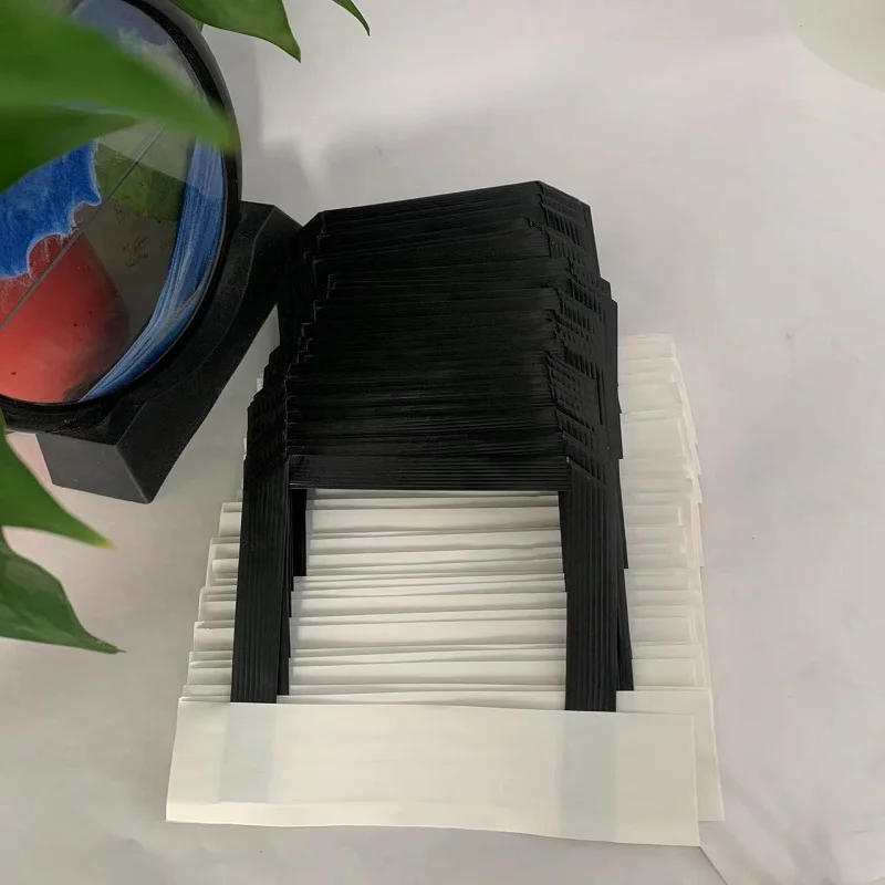 Twisted handle for bulk shopping paper bags used to make bags