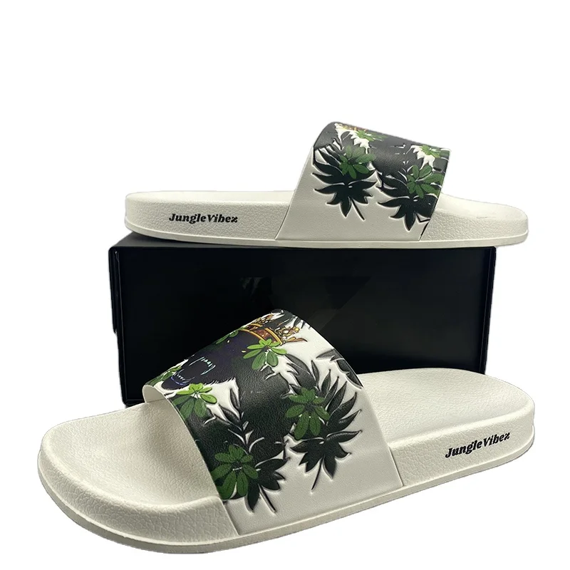 Girl Designer Prints Slide Designer Letter African Unisex Slipper customize Slippers For Women Printed Slipper