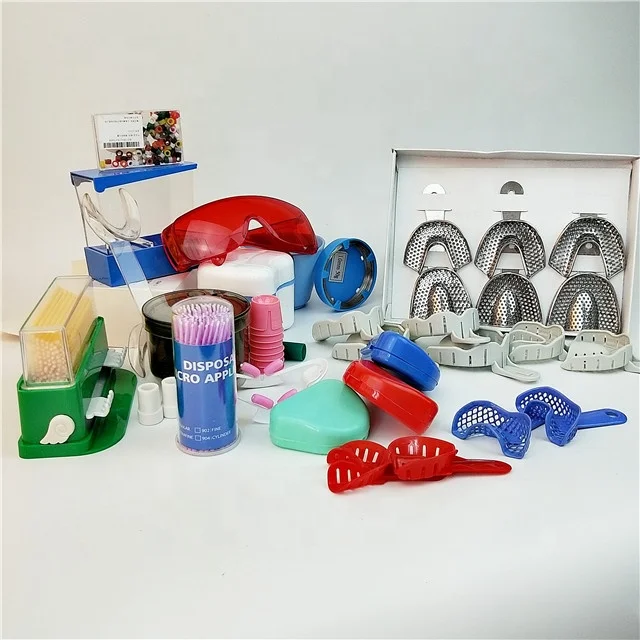 Stainless steel artificial disposable dental impression tray