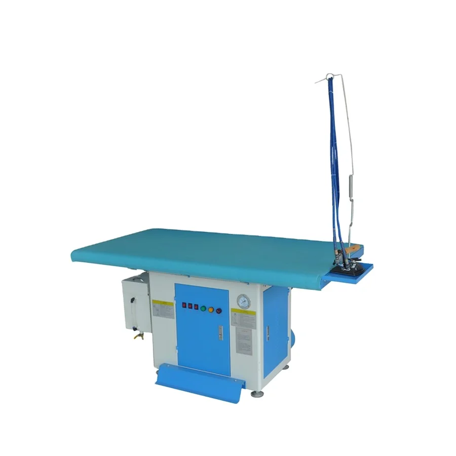 Высококачественный промышленный вакуумный гладильный стол, встроенный парогенератор, паровой гладильный стол с бойлером