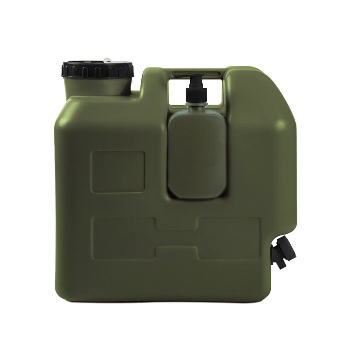 SOLO WILD Ultralight Outdoor Camping Water Tank Container Portable Hiking Emergency Water Storage Carrier For Washing and Shower