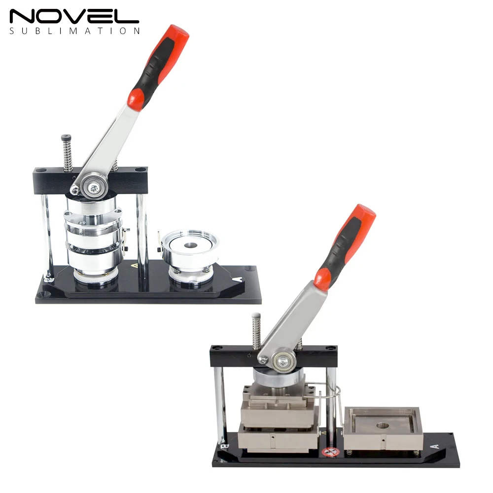 Button Making Children DIY Gifts Pin Maker Supplies Multiple Sizes Badge Punch Press Kit Button Maker Machine