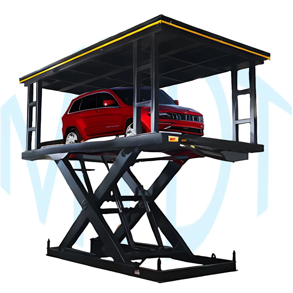 Scissor Lift Table With Customized Sizes Ac Electric Stationary Lifting Platform Wireless Remote Control Optional
