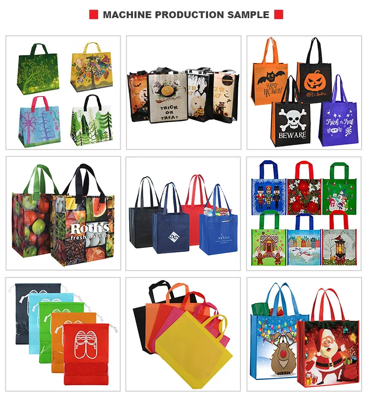 New design Fully Automatic non woven bag making machine semi automatic