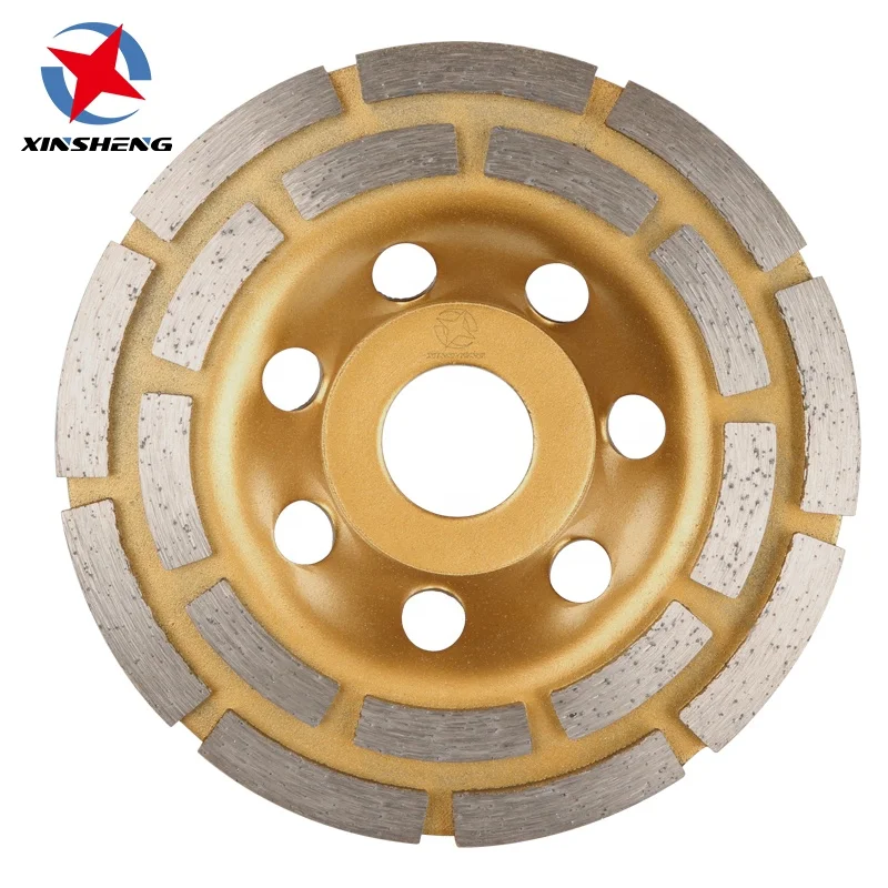 Diamond Concrete Grinding Wheel 4 1/2 inch For Polishing And Cleaning Stone Concrete Surface, Cement, Marble, Rock, Granite