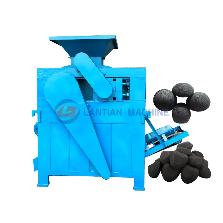 Coal ball biochar briquetting charcoal briquette making machine