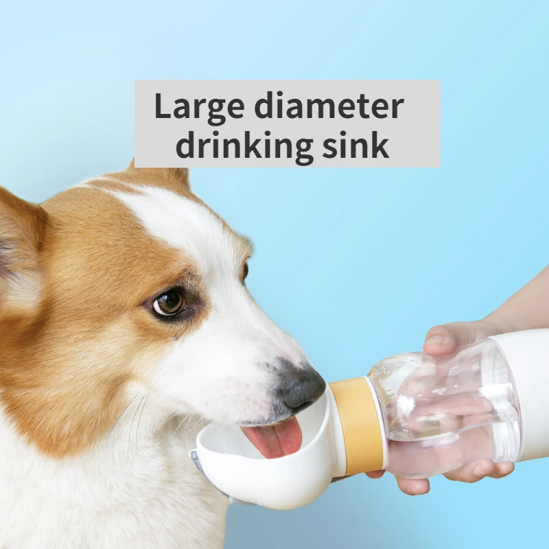 Товары для домашних животных, чашка для воды на выход, переносная сопутствующая чашка для воды для домашних животных, бутылка для воды для прогулок с собакой, водяной стакан для домашних животных
