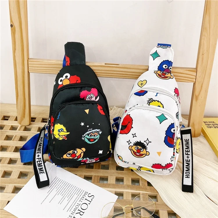 Wholesale Top Quality Fashion Multi Colors Mini Crossbody Shoulder Bag Baby Boys Korean Casual Cartoon Backpack