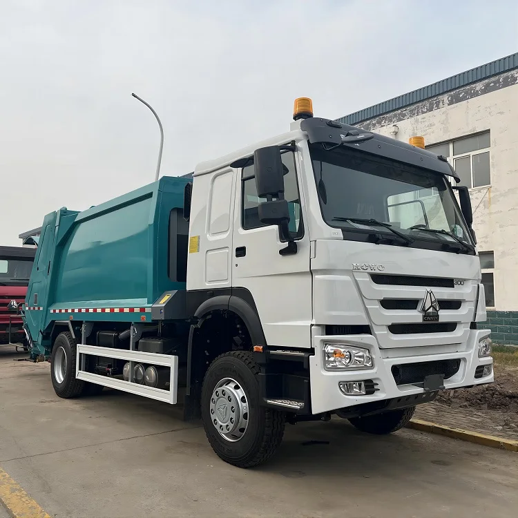 Мусоровоз 5-10 тонн большегрузный Грузовик Sinotruk HOWO Euro 3 4x2 уплотнитель мусора для уборки