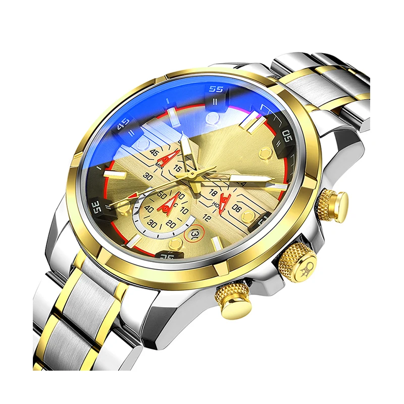 China supplier own branded expensive stainless steel wrist watch waterproof luxury designer watches famous brands men