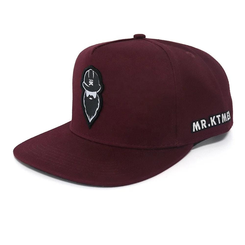 Custom Patch Logo Snapback Hats,Mens Acrylic Wool Snapback Caps,Wholesale Hip Pop Flat Brim Hat cap