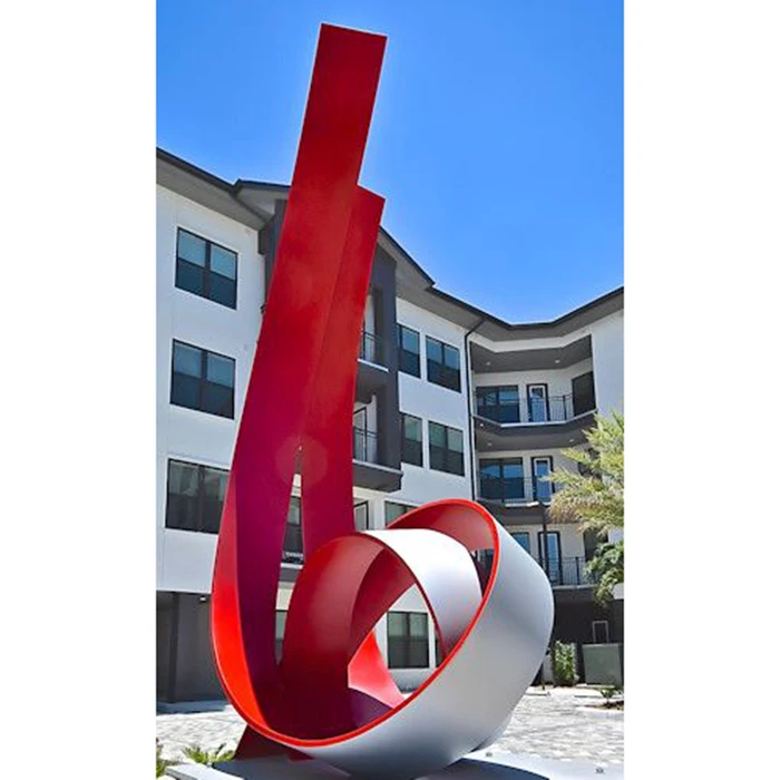 Government Outdoor Stainless Steel Sculpture