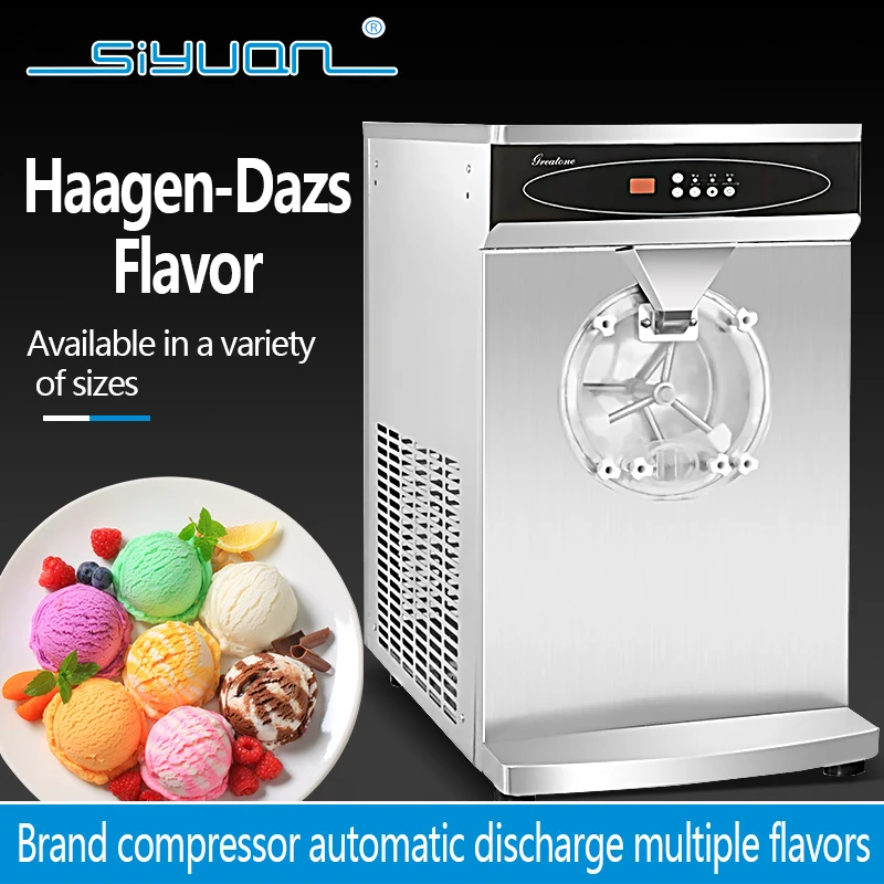 desktop commercial gelato making machine Gelato Machine Hard Ice Cream Machine Commercial 18-20L/h