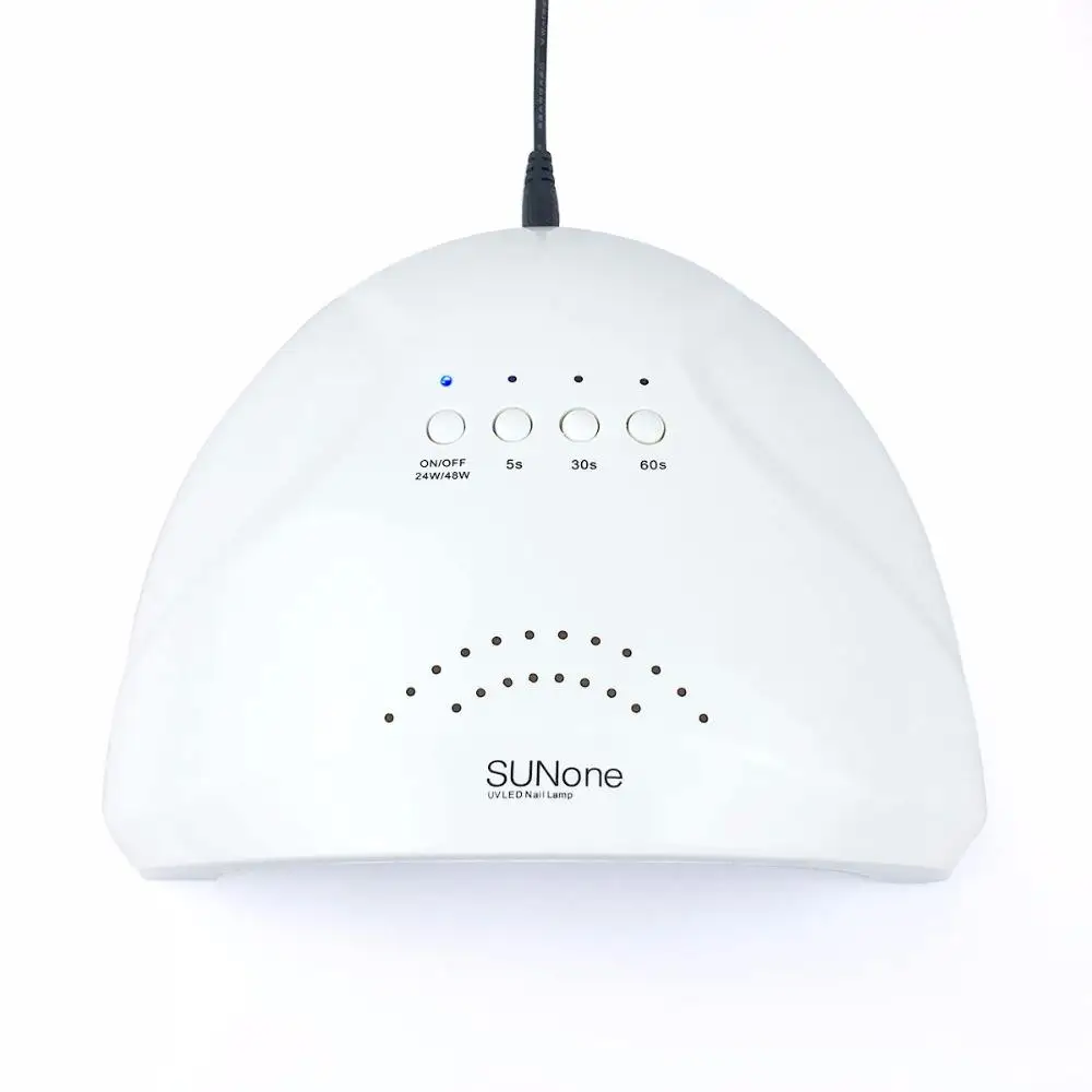 Factory Wholesale 48W Portable White Dual Light Source Uv Led Lamp For Home And Salon Use