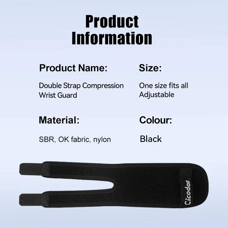 Sports Fitness Safety Wrist Guard Breathable Thin Basketball Wrap with Pressure Weightlifting for Gym & Training