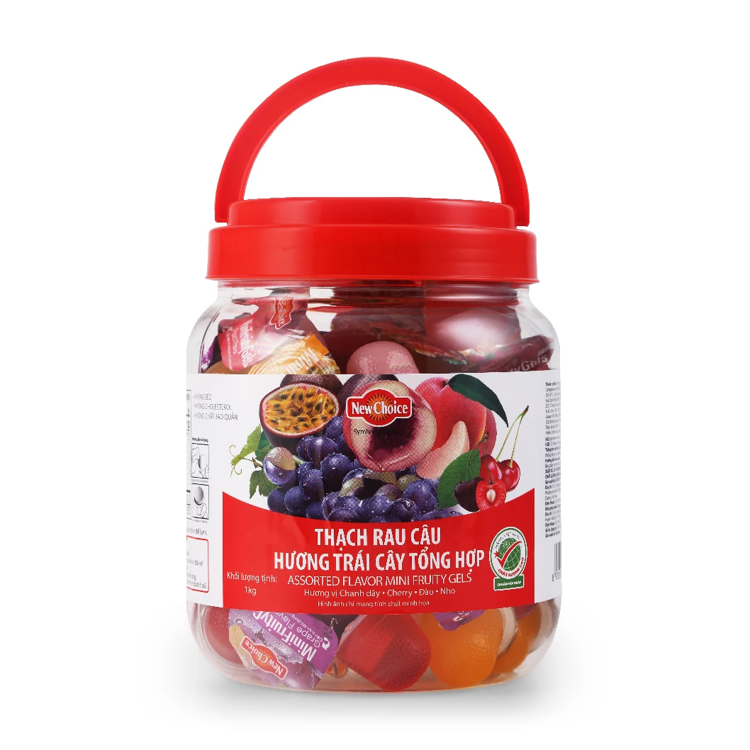 Хит продаж, мини-баночка для фруктовых гелей с различным вкусом, 1 кг из Вьетнама