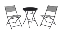 Good Quality 3 Piece  Garden Set Garden Bistro Relax Garden Sets Aluminum Outdoor Furniture