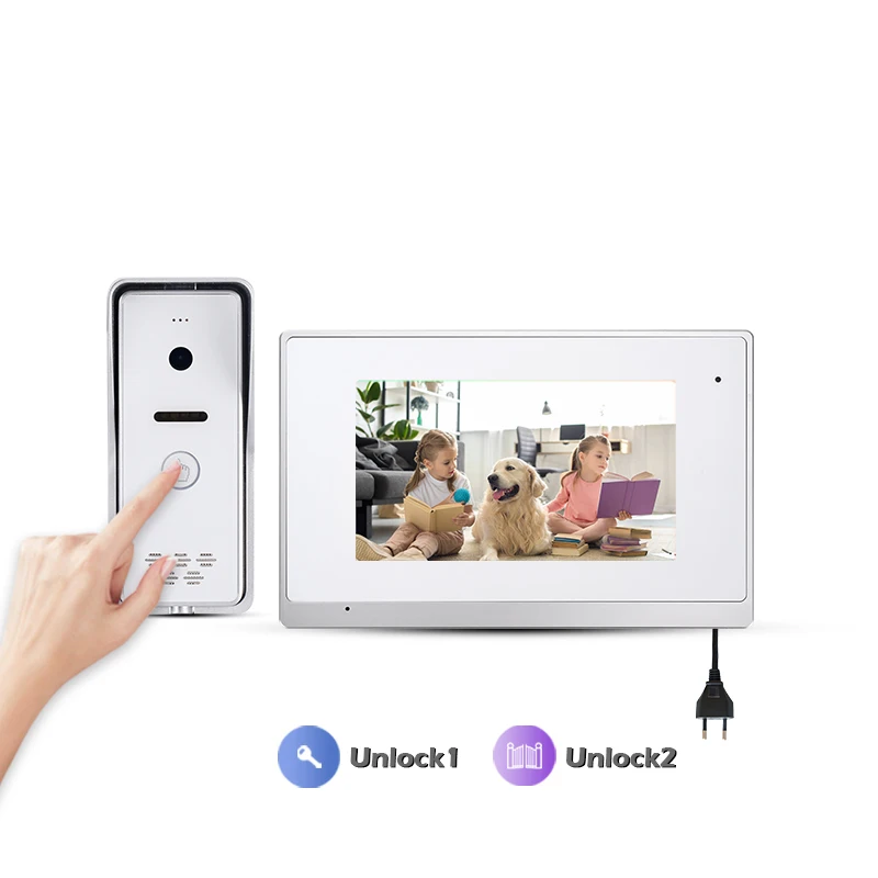 Factory Price Flash Sale Safe House Intercom System Wired For Villa IP Apartment Doorbell Station Video Door Phone CMOS Sensor