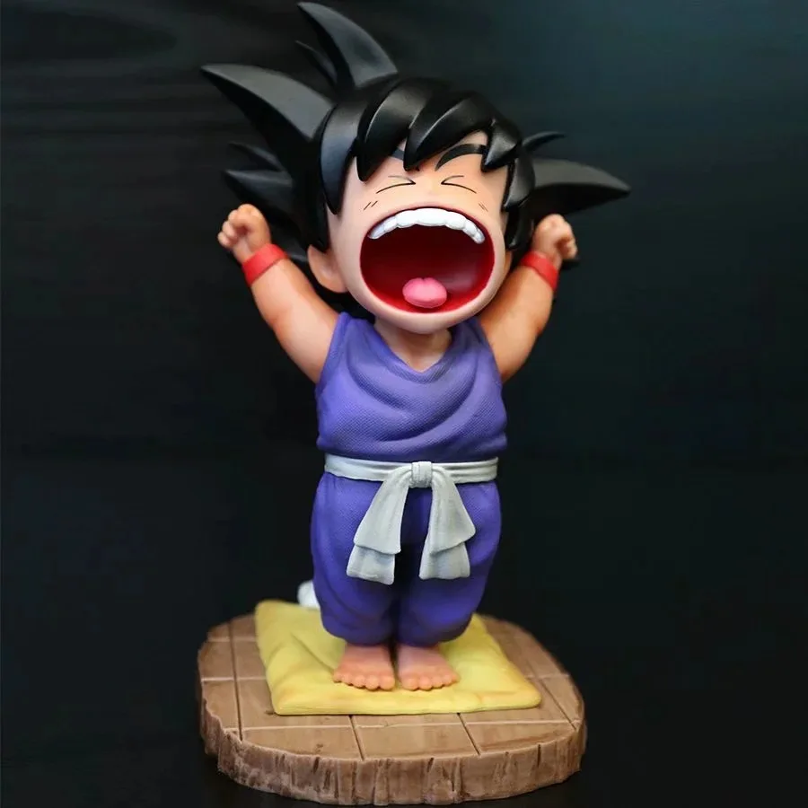 16CM GK anime Dragon Balls Z DBZ Child smile goku figura PVC action figure model toys