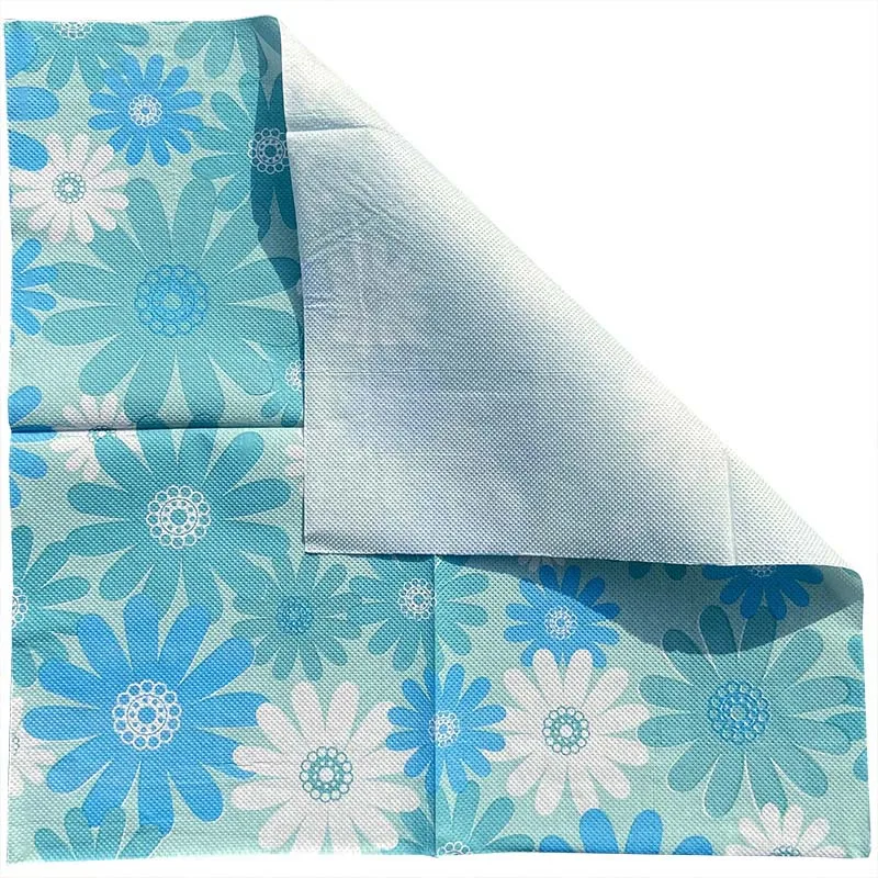 Супер качество Virgin (не подвергавшиеся химическому воздействию), целлюлозно-2 слоя 13 GSM одноразовые партии свадебное рестораны Подгонянные бумажные салфетки