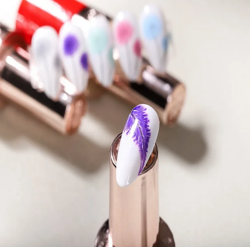  Стартер для дизайна ногтей легко наносится Гель-лак Цветной