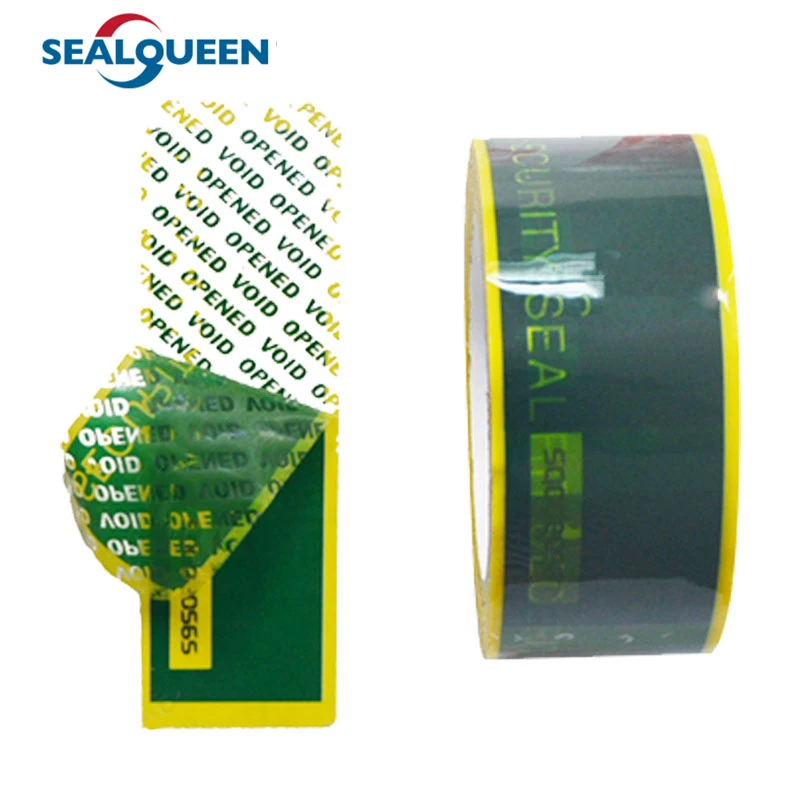 Strong Adhesive Security Void Tape Warranty Void If Removed Label Security Packaging Sealing Sticker Box Tapes
