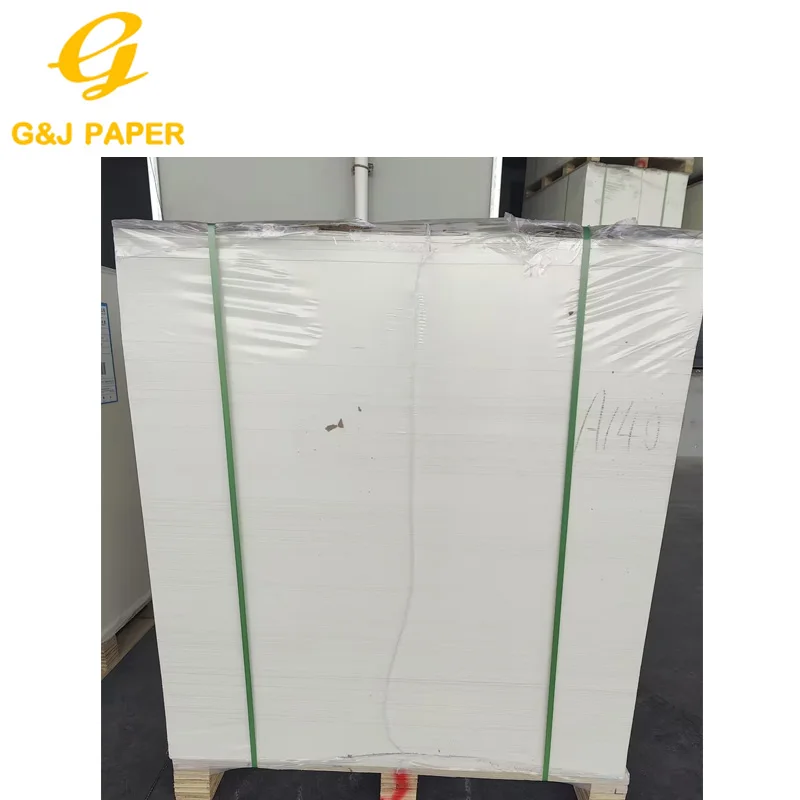 350gsm China Supplier Hot Sale Custom Size Coated Paper Board FBB GC2 High Bulk GC1