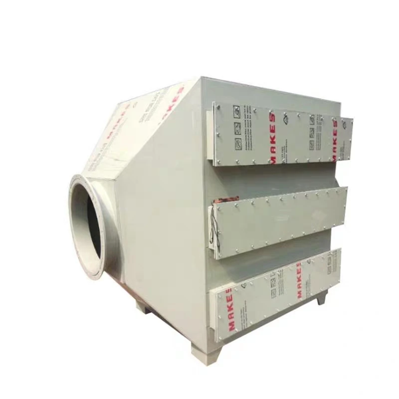 Удаление органических отходов газа активированный уголь адсорбции оборудование подвижный активированный уголь Коробка