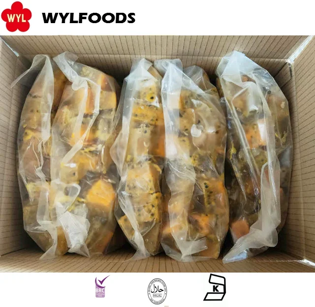 hot sale 2024 new  premium IQF passion fruits puree best quality