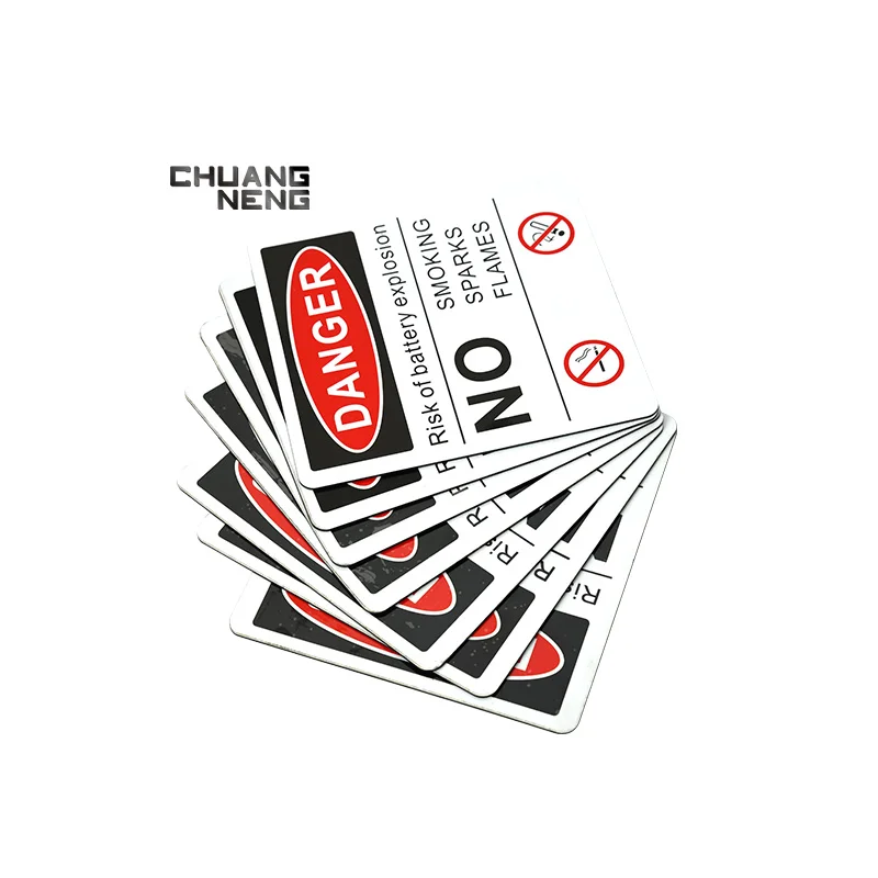 Wholesale Screen Printing New Product Exquisite Workmanship Adhesive Sticker Abs Label