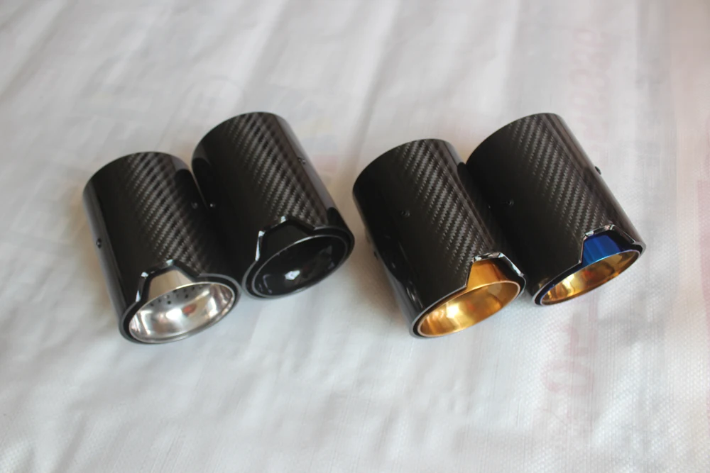 
Golden Blue Silver Black Hot Sale Exhaust Ak Muffler Tip For BMW m2 m3 m4 e36 e82 e30 
