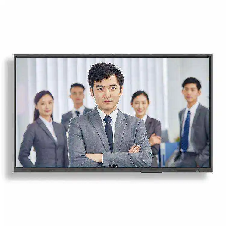T-C275I 75Inch Hot Sale Dual System Teaching Electronic Whiteboard Digital Board Smart 4K Display ASANO All In One Touch Screen