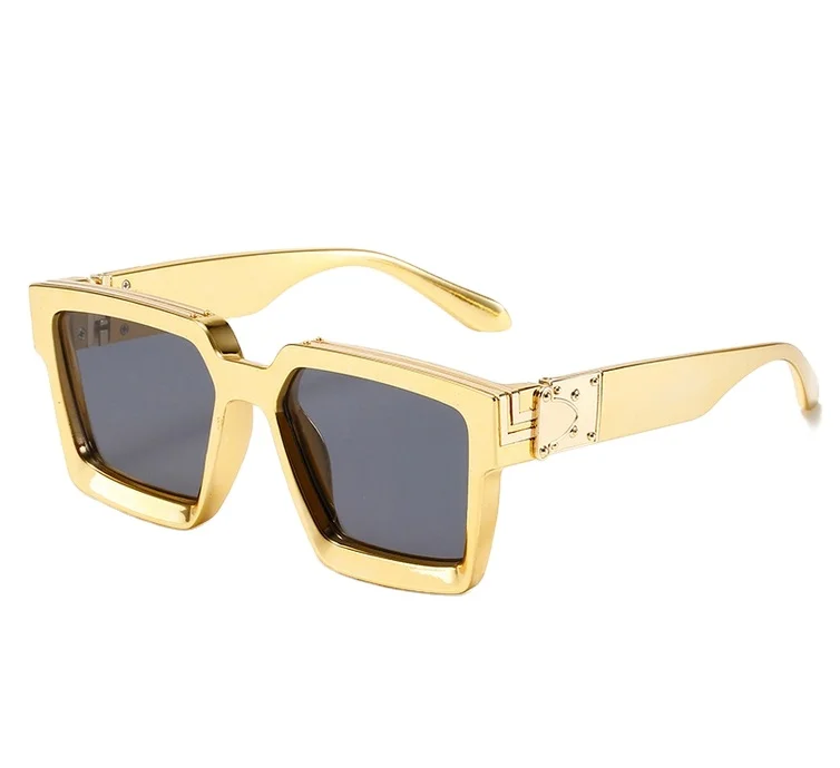 2024 Famous Brand Newest Square Hot Fashion Brand Designer Millionaire Sunglasses Mens Sol Luxury Women Sun Glasses Sunglasses