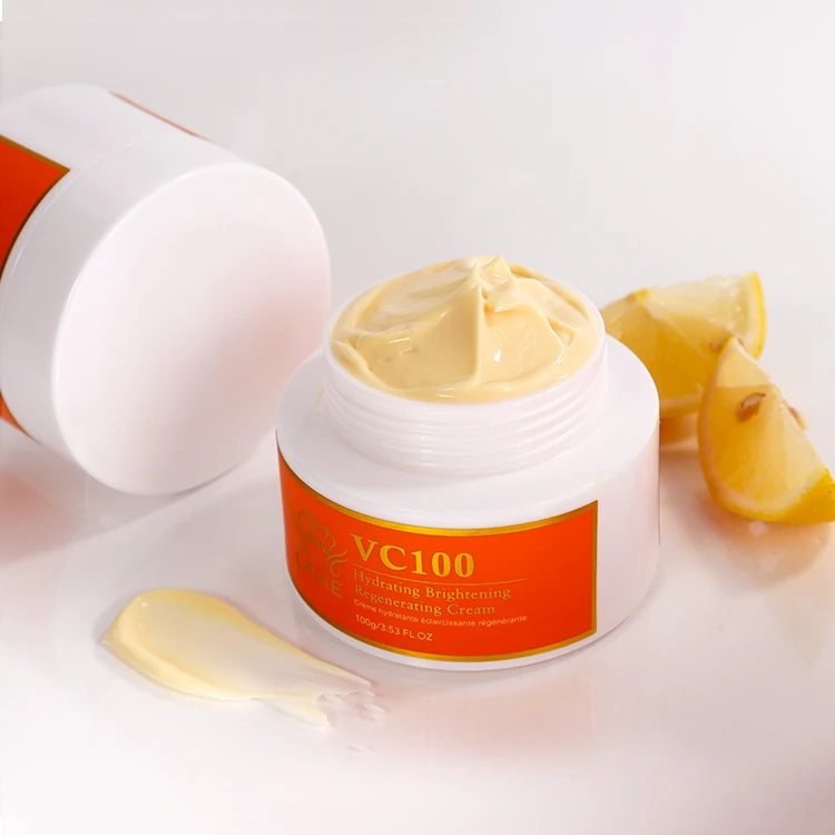 Wholesale Slows Down Skin Aging Nicotinamide Gently Nourishing Softening Lightening Vitamin C Facial Cream 100g