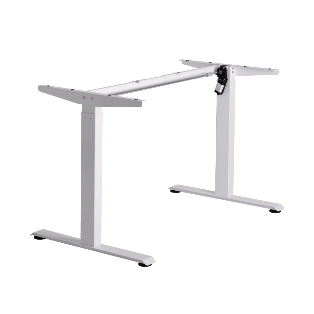 Single motor Standing desk office furniture sit and stand desk electric standing adjustable height desk frame